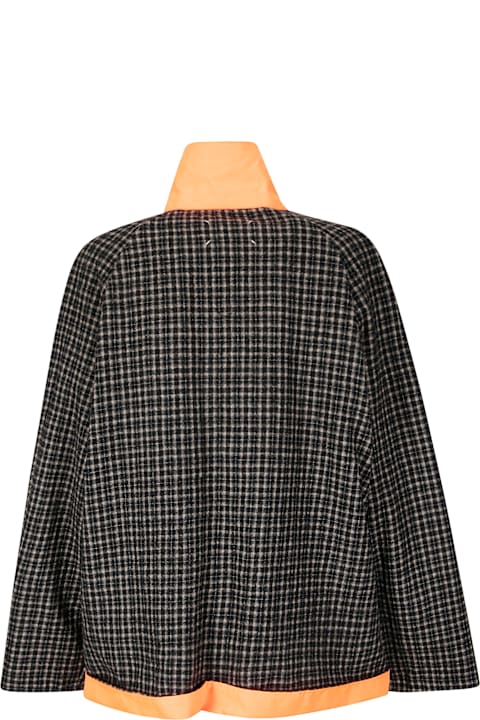 أدوات منزلية Maison Margiela Orange Fluo Cropped Reversable Jacket