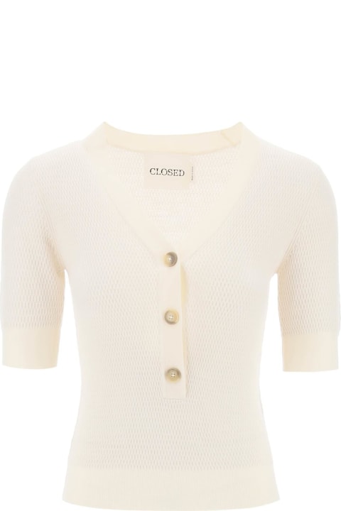Closed Topwear for Women Closed Knitted Top With Short Sleeves