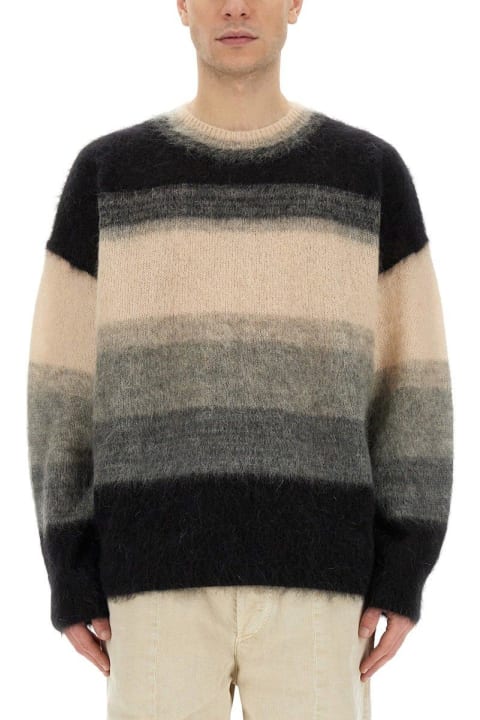 Sweaters for Men Isabel Marant Drussellh Stripe Detailed Jumper