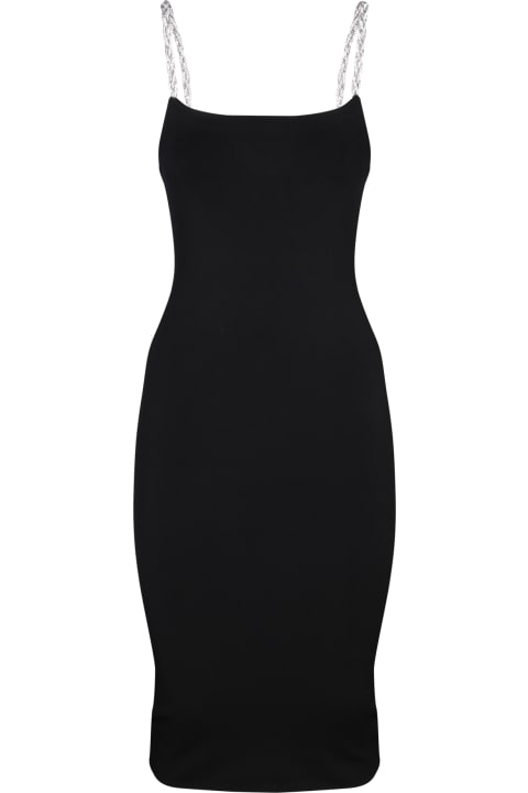Fashion for Women Alice + Olivia Crystal Knit Midi Dress In Black - Alice + Olivia
