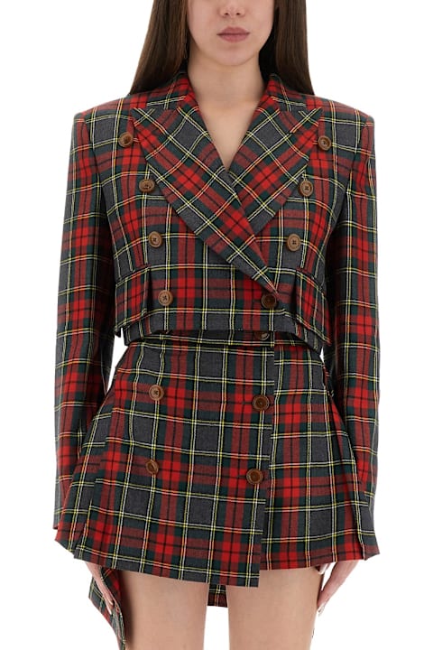 Homeware Vivienne Westwood Tartan Cropped Jacket
