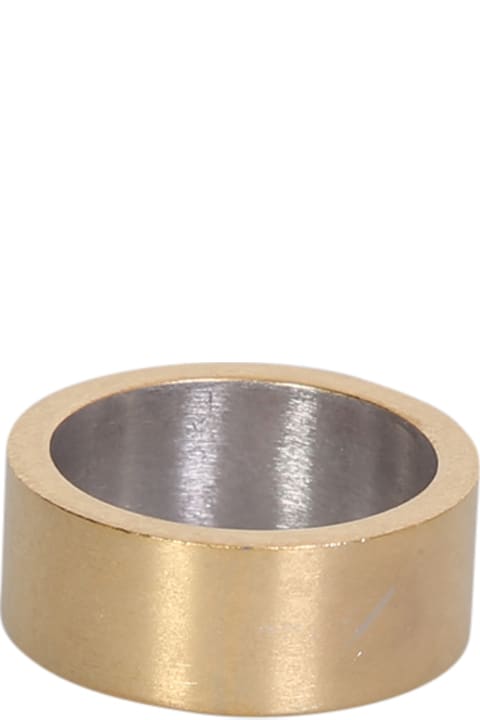 Jewelry for Women Maison Margiela Gold-plated Ring