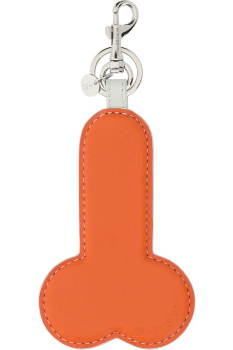 Fashion for Men J.W. Anderson Two-tone Leather Key Ring