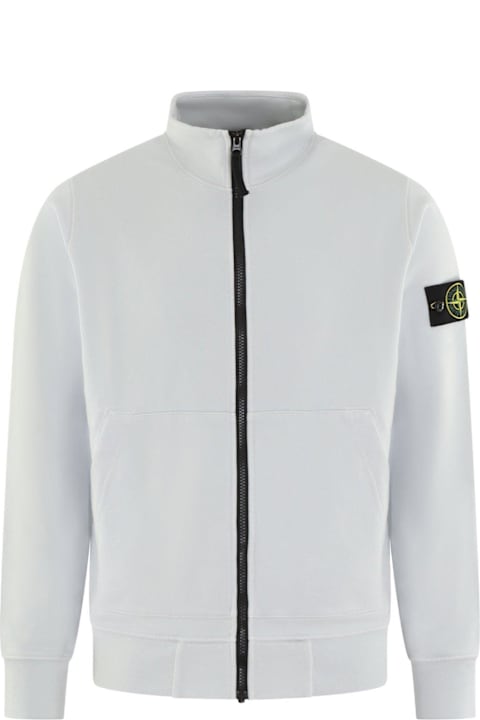Stone Island سترات صوف وبدل رياضية لـ القسم الرجالي Stone Island Full Zip Sweatshirt
