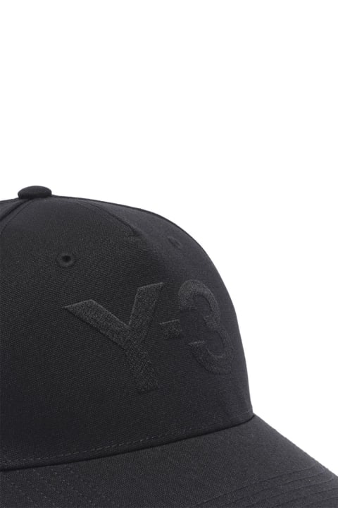 メンズ Y-3の帽子 Y-3 Logo Detailed Baseball Cap