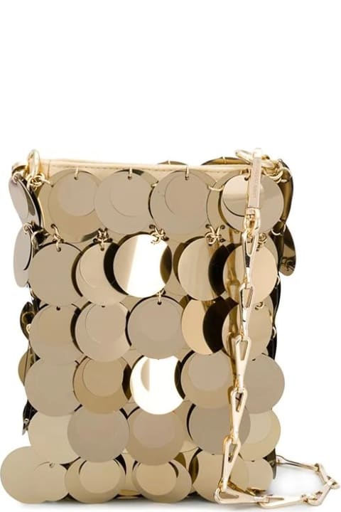 Paco Rabanne for Women Paco Rabanne Sac Soir Sparkle Mini Bag In Gold