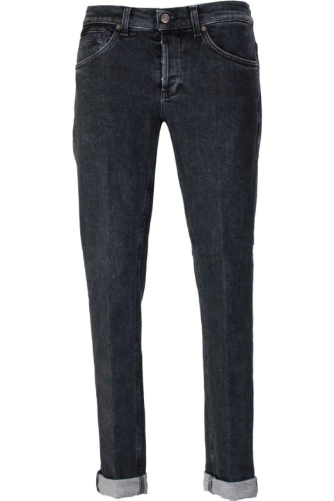 Dondup for Men Dondup Turn-up Cuffs Stretched Jeans Dondup