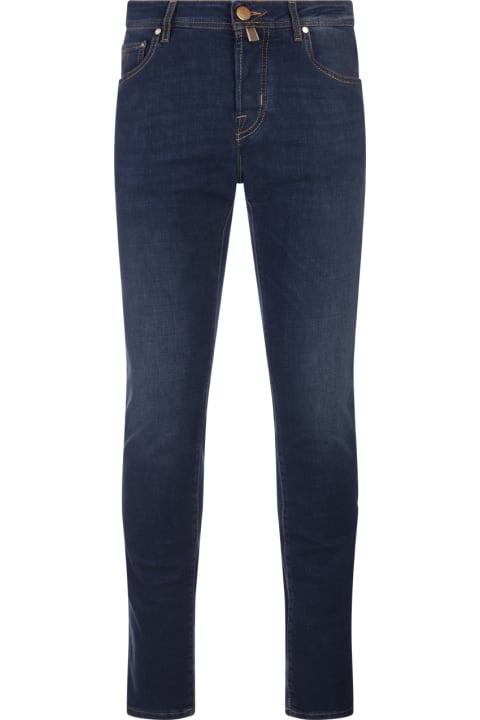 Fashion for Men Jacob Cohen Indigo Blue Slim Nick Jeans