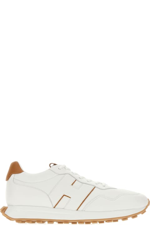 Hogan for Men Hogan White Leather H601 Sneakers