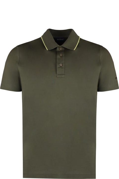 Homeware Paul&Shark Short Sleeve Cotton Polo Shirt