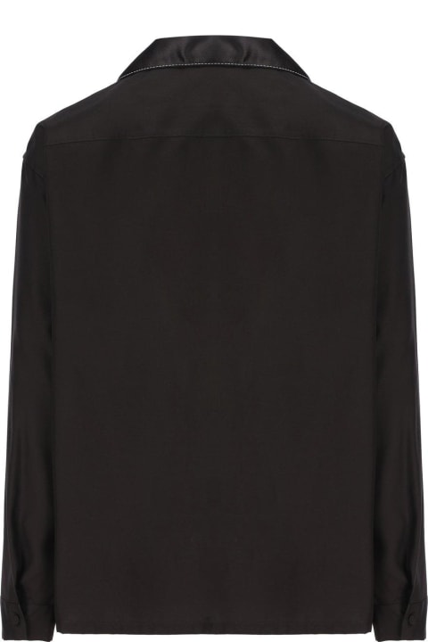 Prada Shirts for Men Prada Long-sleeved Buttoned Shirt