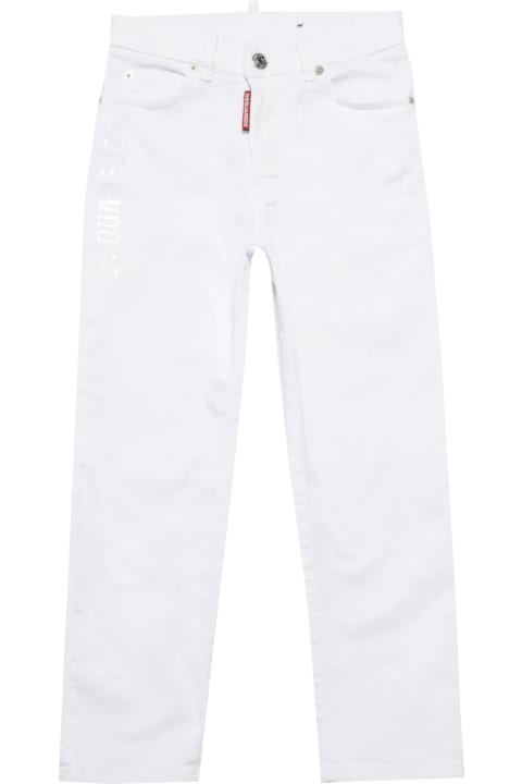 Dsquared2 Bottoms for Boys Dsquared2 Stretch Cotton Pants