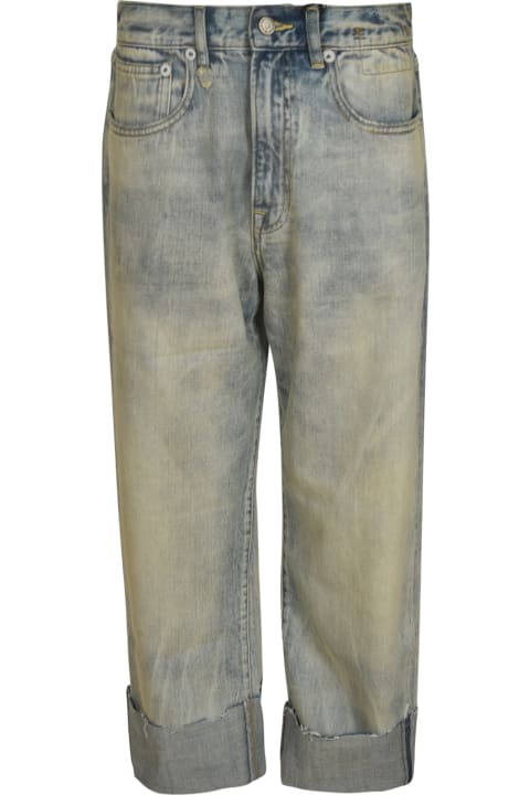 Homeware R13 Vintage Effect 5 Pockets Jeans