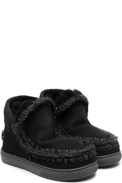 Mou Shoes for Girls Mou Eskimo Black Sneakers