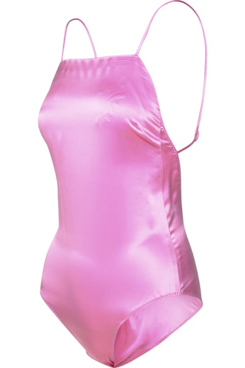 Max Mara Underwear & Nightwear for Women Max Mara Rugiada' Mauve Silk Top