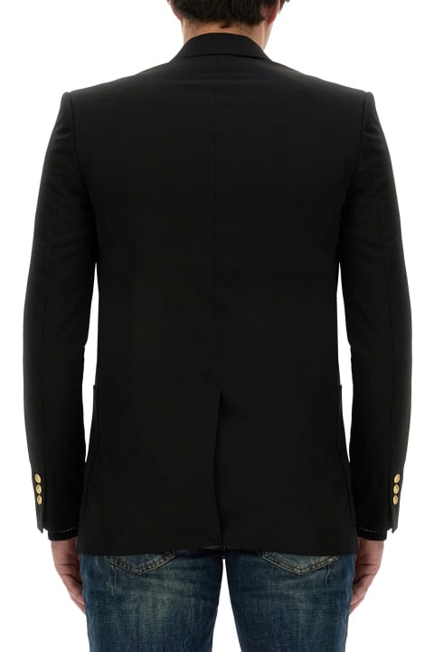 Coats & Jackets Sale for Men Balmain Technical Wool Jacket