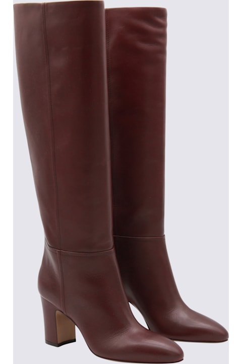 Homeware Paris Texas Red Leather Lavinia 75 Boots
