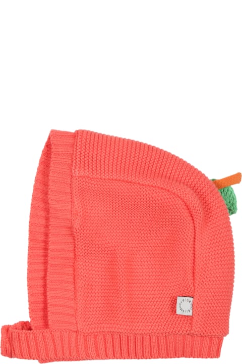 Accessories & Gifts for Baby Boys Stella McCartney Kids Red Hat For Baby Girl
