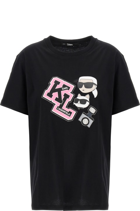 Karl Lagerfeld Women Karl Lagerfeld 'oversized Ikonik' T-shirt