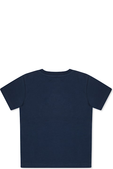 Homeware Etro Blue T-shirt For Baby Boy Pegasus