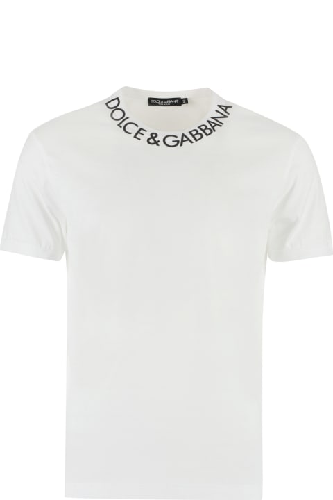 Dolce & Gabbana Topwear for Men Dolce & Gabbana Cotton Crew-neck T-shirt