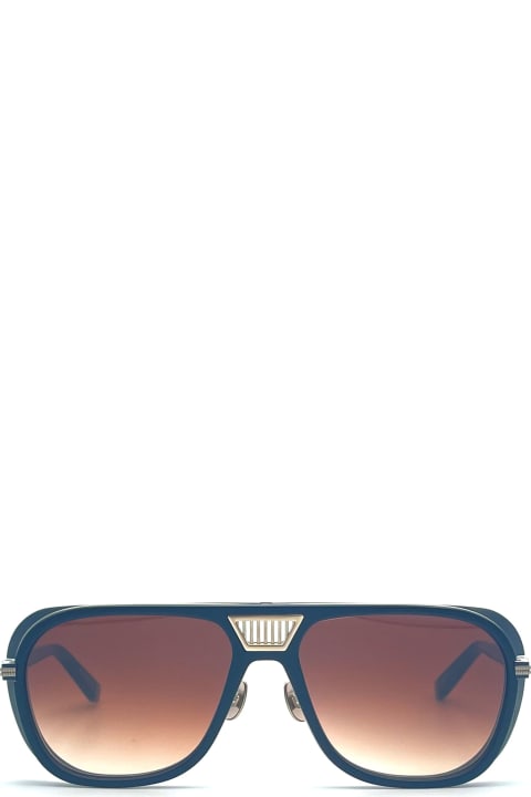 Matsuda Eyewear for Women Matsuda M3023-v2 - Matte Gold Sunglasses