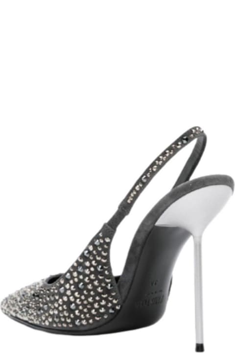 High-Heeled Shoes for Women Paris Texas Holly Lidia Slingback Pumps