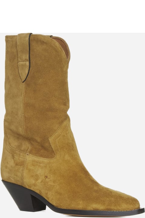 Boots for Women Isabel Marant Dahope Suede Ankle Boots