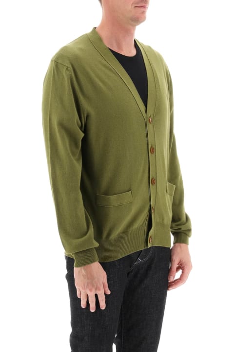 Vivienne Westwood Sweaters for Men Vivienne Westwood Cardigan With Orb Embroidery