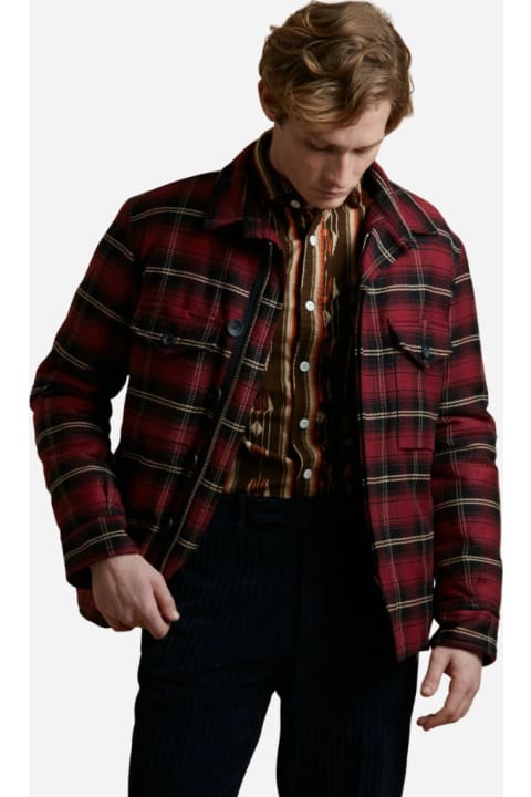 doppiaa Clothing for Men doppiaa Aasau Padded Jacket With Pockets