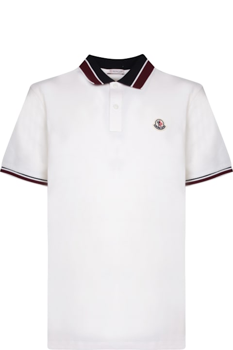 Moncler Shirts for Men Moncler Logo Patch Polo Shirt