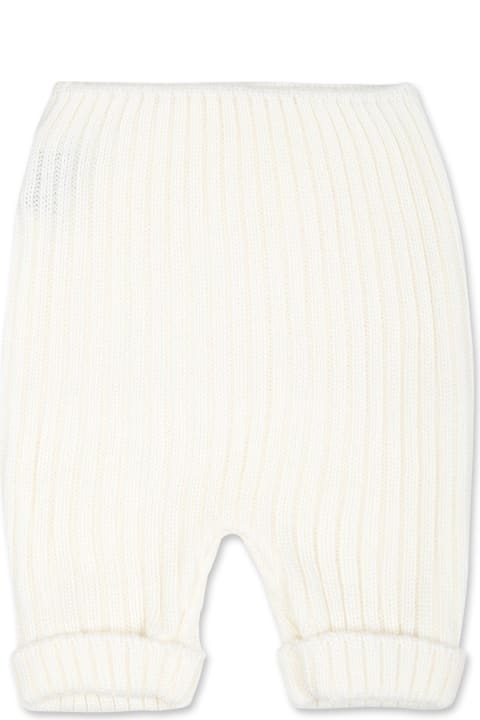 Homeware Little Bear White Trousers For Baby Boy