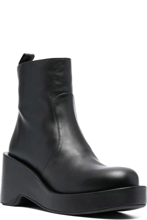 Black Zuriiris Leather Boots