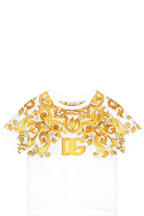 Dolce & Gabbana T-Shirts & Polo Shirts for Girls Dolce & Gabbana T-shirt With Logo