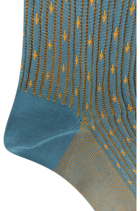 Gallo Underwear for Men Gallo Patterned Cotton Long Socks