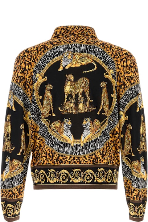 Homeware Versace Printed Knit Shirt
