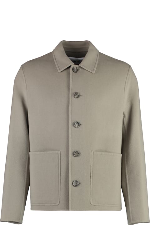 Ami Alexandre Mattiussi Coats & Jackets for Men Ami Alexandre Mattiussi Wool Blazer