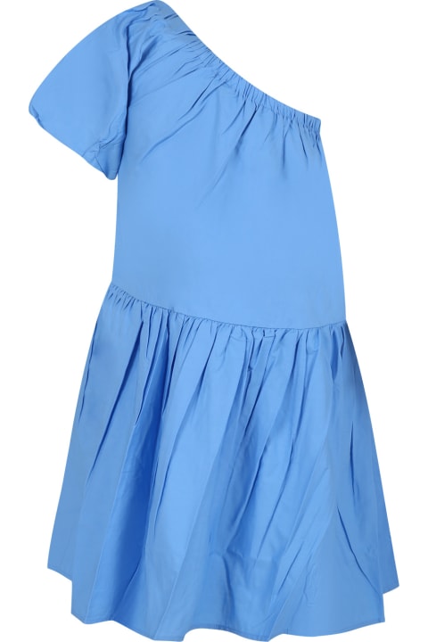 Dresses for Girls Molo Casual Light Blue Dress For Girl