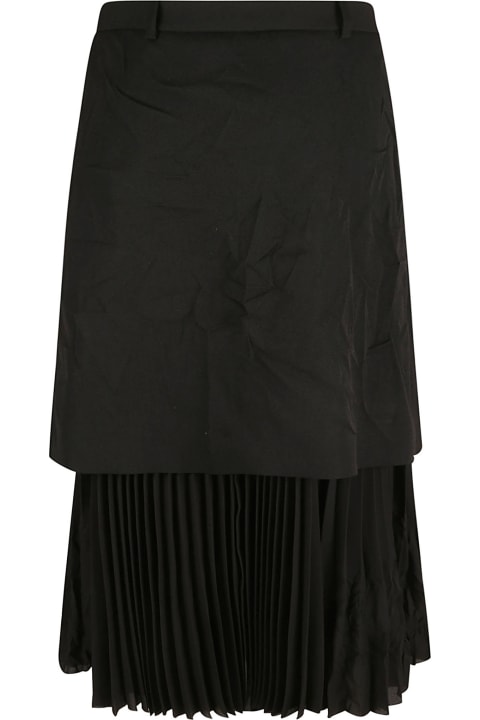 ウィメンズ新着アイテム Balenciaga Layered Skirt