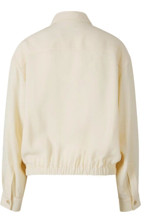 أدوات منزلية Fabiana Filippi Bead-detailed Elasticated Hem Jacket