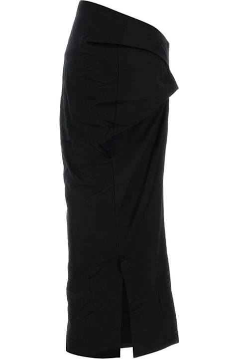 Entire Studios لـ Kids Entire Studios Black Wool Skirt