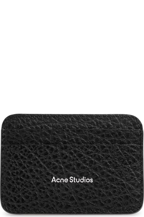Accessories for Women Acne Studios Card Case With Logo