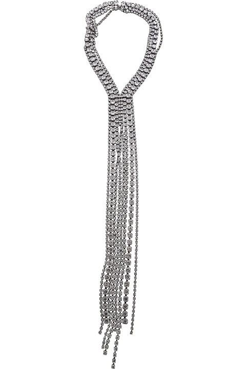 Helene Zubeldia Jewelry for Women Helene Zubeldia Crystal Tie Necklace