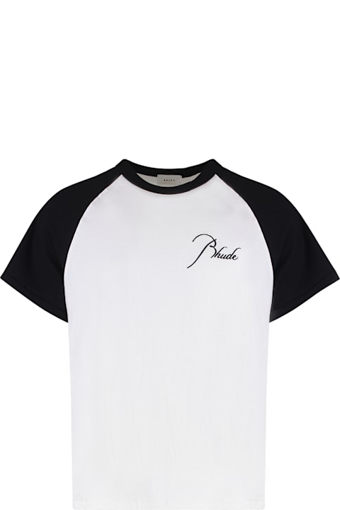 Homeware Rhude Printed Cotton T-shirt