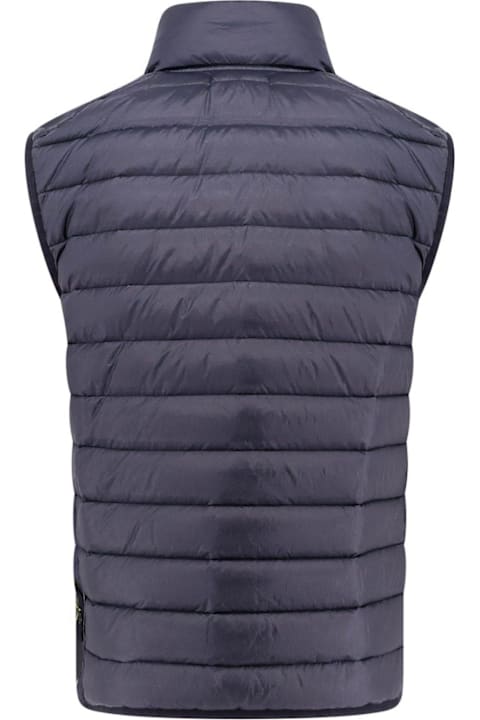 メンズ Stone Islandのコート＆ジャケット Stone Island Logo Patch Zip-up Gilet