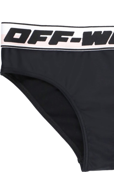 Swimwear for Boys Off-White Two-piece Bikini With Logo