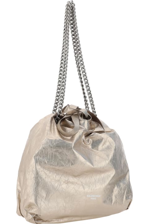 Fashion for Women Balenciaga Crush Tote Bucket Bag
