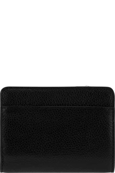 Wallets for Women Michael Kors Wallet With Logo Plaque