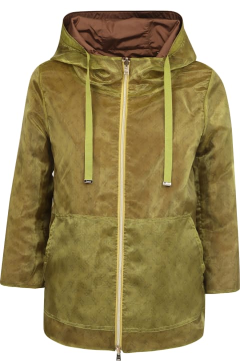Coats & Jackets for Women Herno Reversible Hooded Jacket