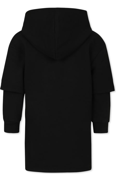 Homeware Marc Jacobs Black Dress For Girl With Logo